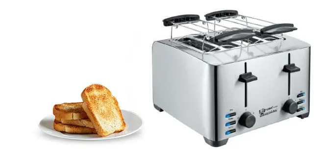 FU 931 2 .jpg توستر نان فوما 1500 وات FU-931 Fuma Toaster