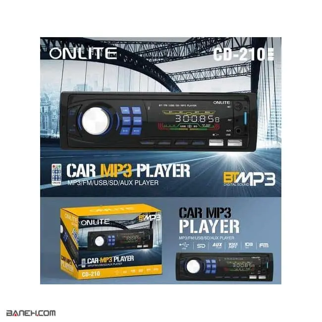3 دستگاه پخش خودرو انلایت CD-210 Onlite Audio Car cd 210 5 .jpg دستگاه پخش خودرو انلایت CD-210 Onlite Audio Car