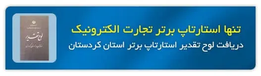 استارتاپ برتر استان