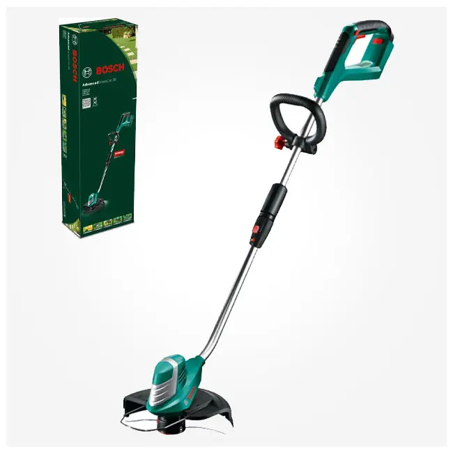 دستگاه چمن زن و علف زن پیشرفته شارژی بوش مدل BOSCH 0600878N04