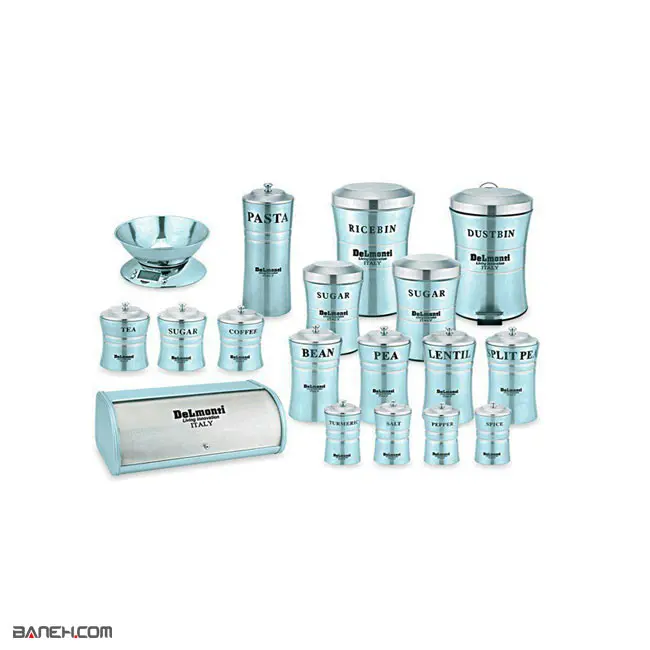 سرویس آشپزخانه 34 پارچه دلمونتی DL 1700 Delmonti Kitchen Set