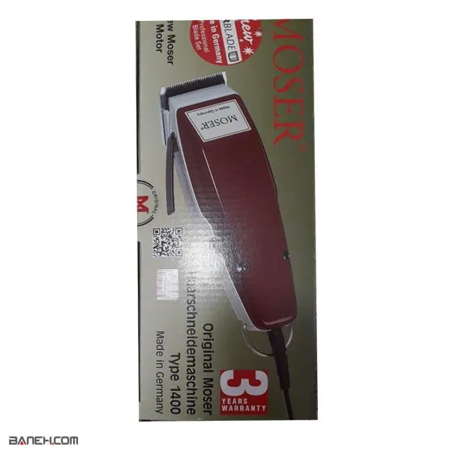 ماشین اصلاح صورت و سر موزر 1400 Moser Trimmer