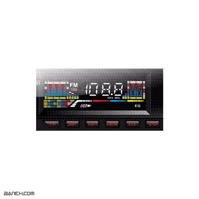 دستگاه پخش خودور کایوی بلوتوث دار KV1404 Kaiwei Car Audio 4×50W