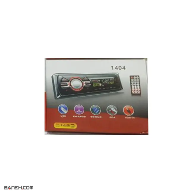 دستگاه پخش خودور کایوی بلوتوث دار KV1404 Kaiwei Car Audio 4×50W
