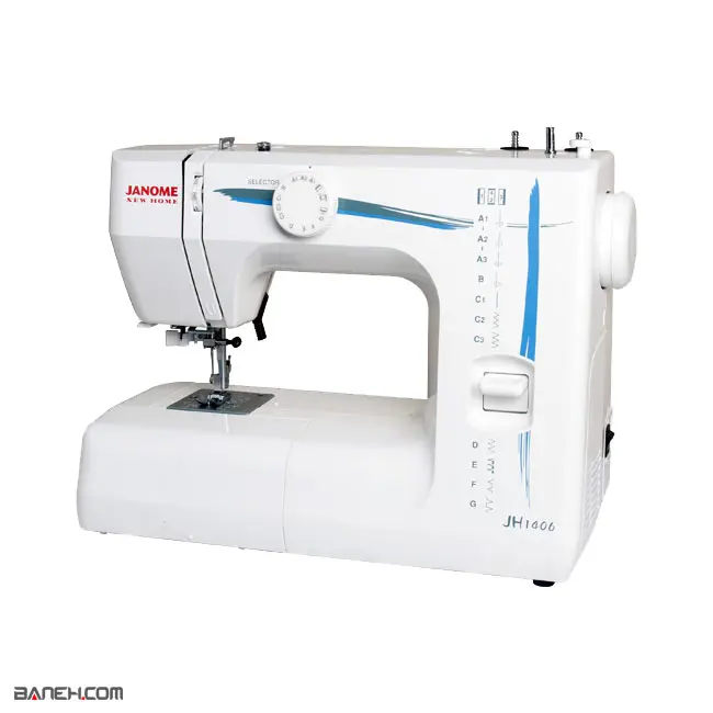 چرخ خیاطی و گلدوزی ژانومه JANOME SEWING MACHINE JH1406