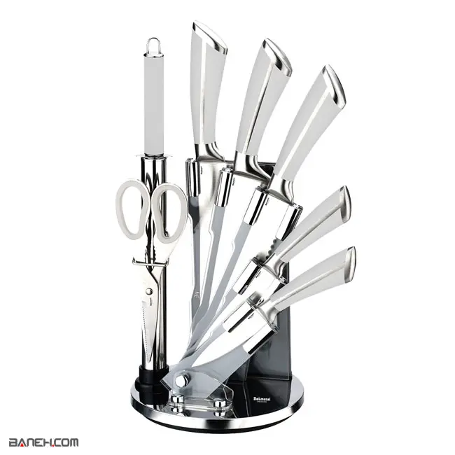سرویس چاقوی آشپزخانه دلمونتی 8 پارچه DL1520 Delmonti