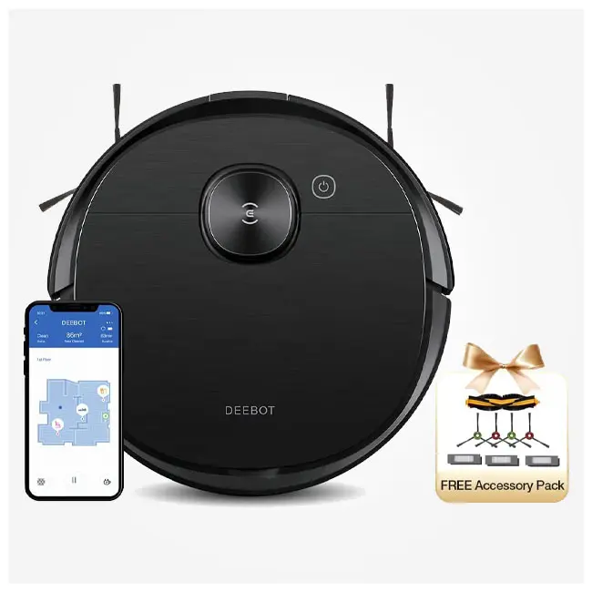 جاروبرقی رباتیک اکووکس 40 وات مدل ECOVACS DEEBOT OZMO T8 AIV