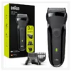 1 7 ماشین ریش تراش چرخشی برقی مردانه براون سری 3 مدل Braun BT300