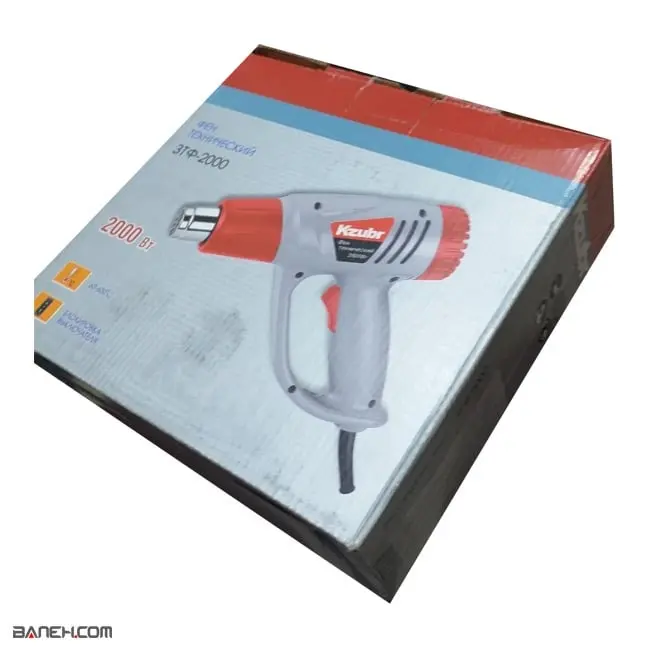 سشوار صنعتی زوبر 2000 وات 2000BT Kzubr Electric Heat Gun