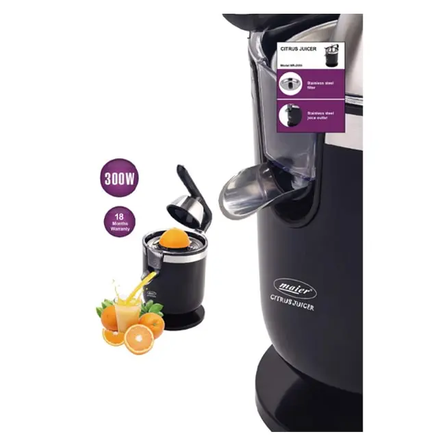 آبمیوه گیری و آب مرکبات گیری 300 وات مایر مدل Maier MR-2080