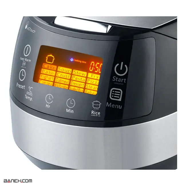 پلوپز اینوکس 1.8 لیتر 700 وات Inox NX-214 Rice cooker