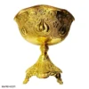 23051 7 1 شکلات خوری فلزی طلایی کد 23051 GOLD PLATED