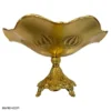 23200 8 2 شیرینی خوری پایه دار طلایی کد 23200 Sweets Serving Dish