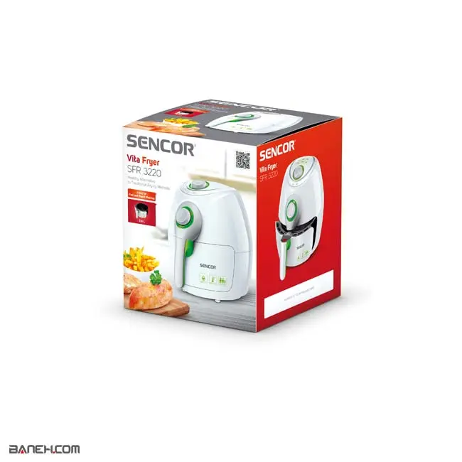 سرخ کن بدون روغن سنکور 2.6 لیتر Sencor SFR 3220WH Vita Fryer