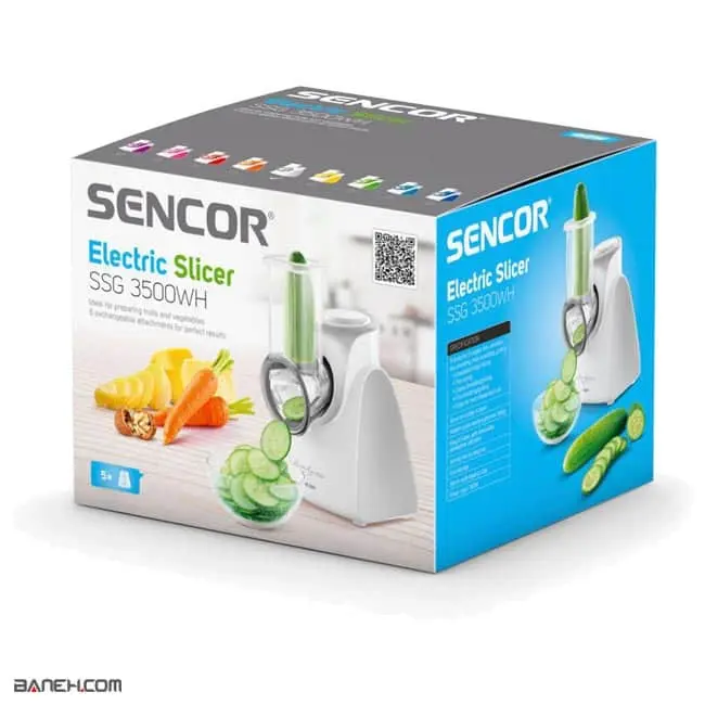 رنده برقی سنکور 150 وات 3500WH Sencor Electric slicer