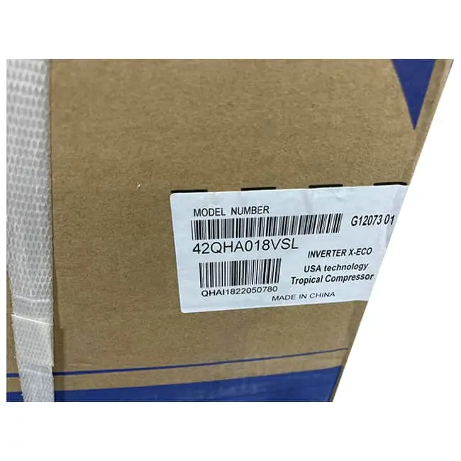 کولر گازی کریر ایکس اکو 18000 اینورتر 42QHA018VSL T3
