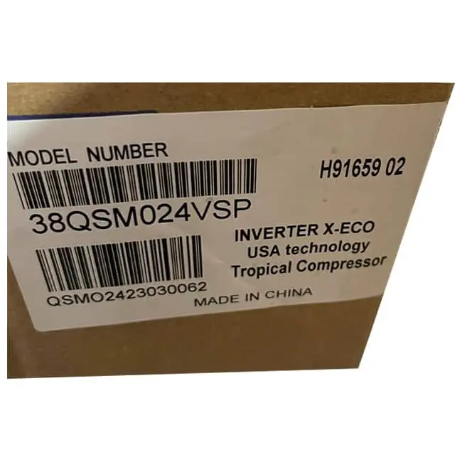 داکت اسپلیت کریر 24000 اینورتر 42QSM024VSP T3