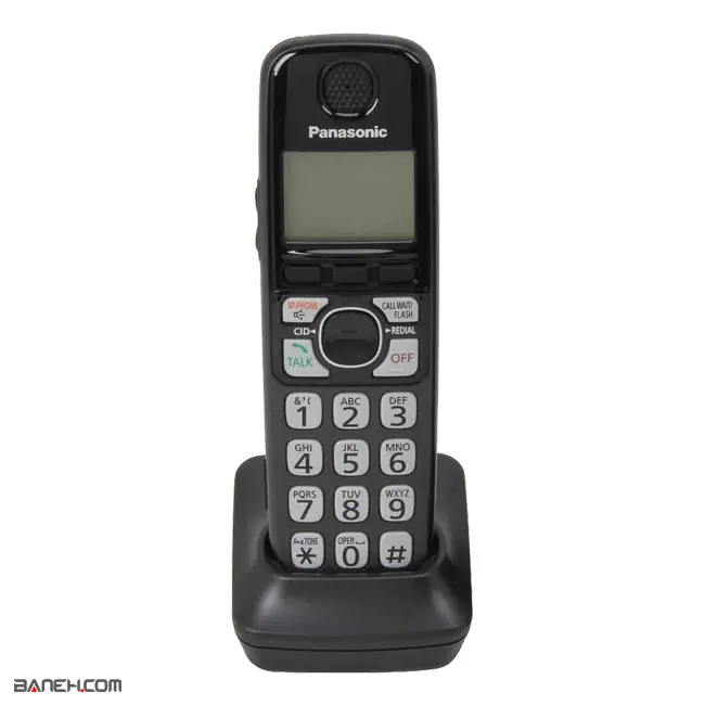 تلفن بی سیم پاناسونیک دو گوشی Panasonic Wireless Phone KX-TG4772