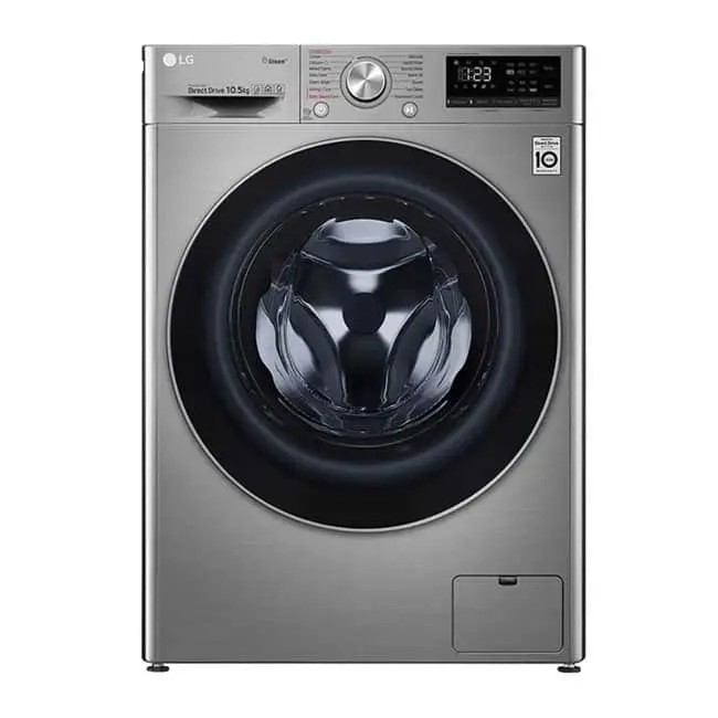 ماشین لباسشویی ال جی ۱۰.۵ کیلویی F4V710WTS نقره ای