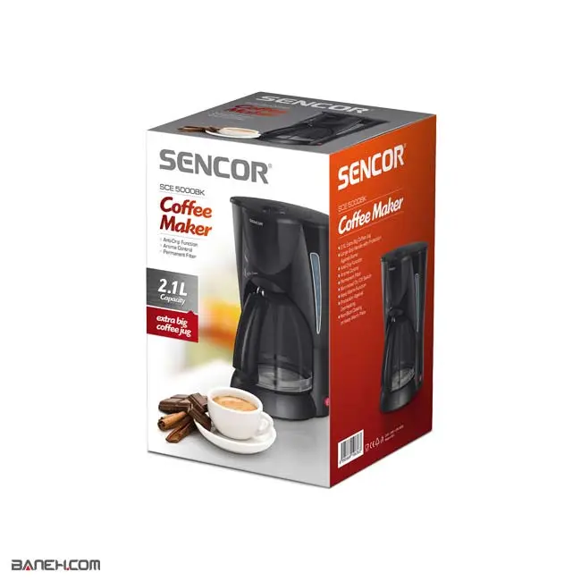 3 قهوه ساز سنکور 900 وات SCE 5000BK Sencor 5000bk.5.jpg قهوه ساز سنکور 900 وات SCE 5000BK Sencor