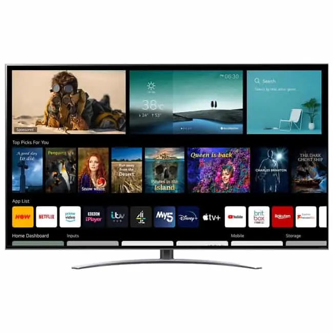 تلویزیون ال جی 55NANO886 مدل 55 اینچ نانوسل 4K
