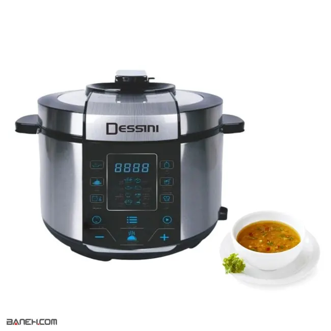 زودپز برقی دسینی 6 لیتر 6006 Dessini Pressure Cooker