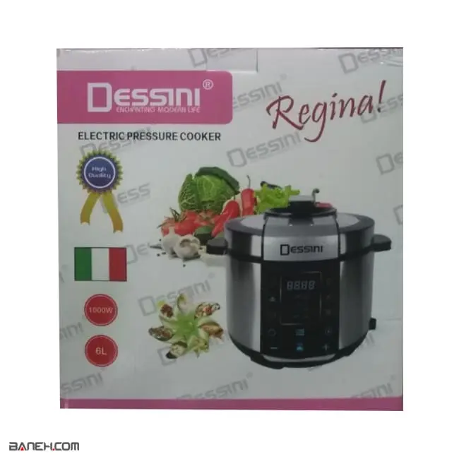 زودپز برقی دسینی 6 لیتر 6006 Dessini Pressure Cooker