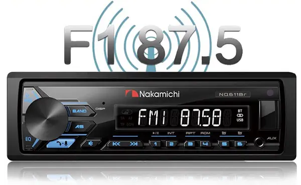 پخش خودرو ناکامیچی Nakamichi NQ611BR Digital Media Receiver