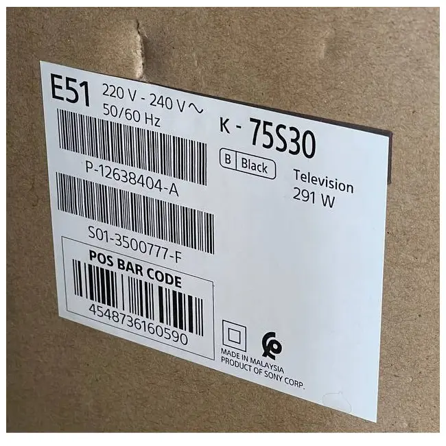 تلویزیون سونی 75S30 S30
