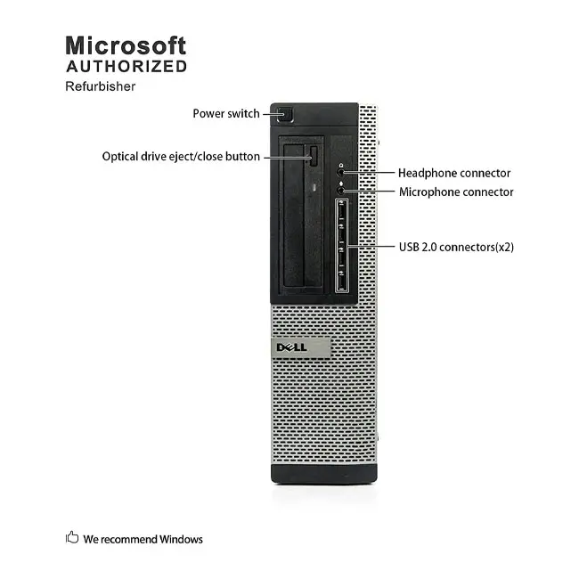 مینی کیس رومیزی 8 گیگابایتی دل مدل Dell Core i5-2nd OptiPlex 790