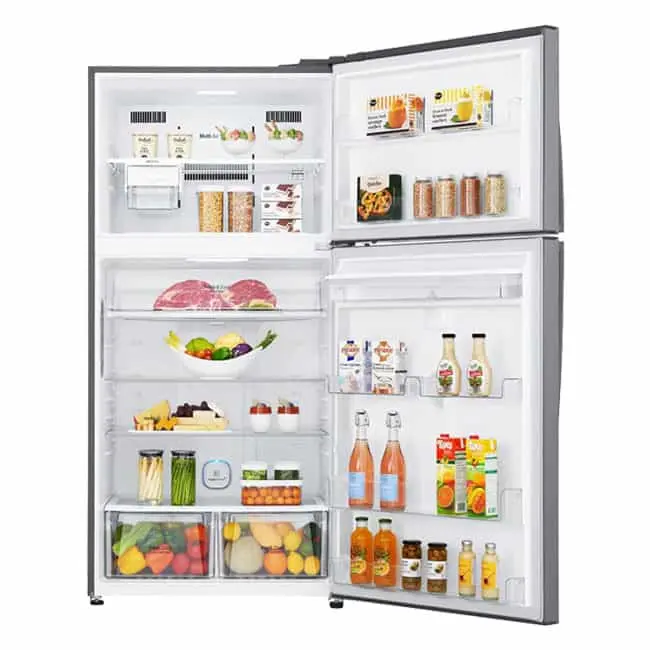 یخچال فریزر بالا پایین ال جی GR-F802HLHU ا ۲۰ فوت
