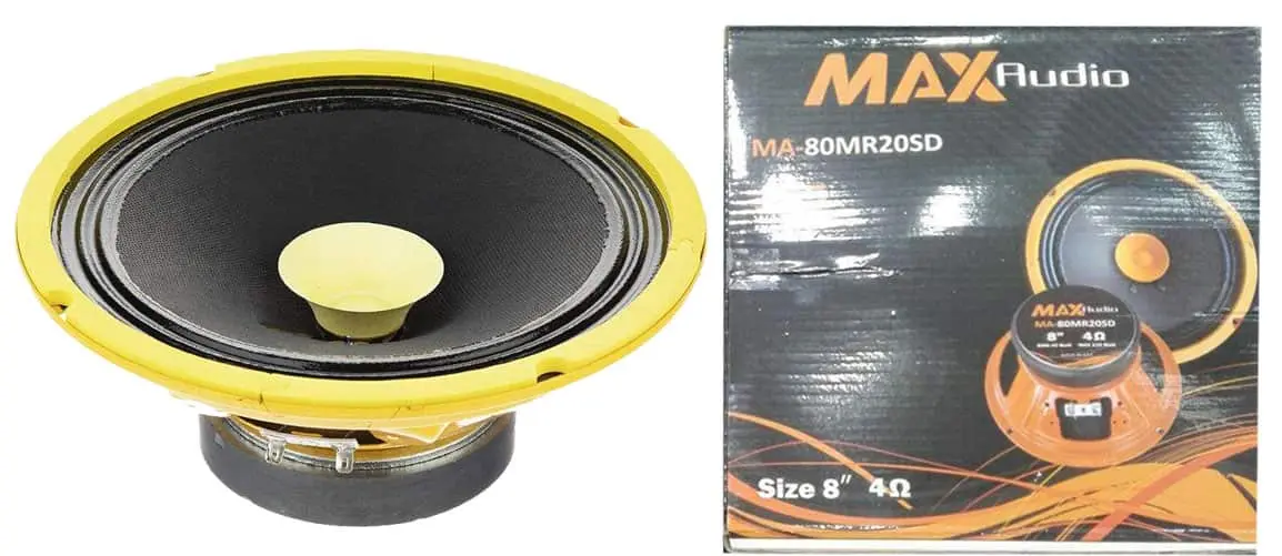 3 بلندگوی میدرنج خودرو مکس آودیو MA-80MR20SD Max Audio 80MR20SD 7 .jpg بلندگوی میدرنج خودرو مکس آودیو MA-80MR20SD Max Audio