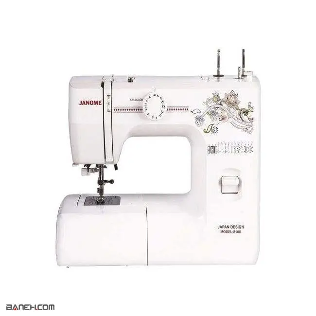 چرخ خیاطی و گلدوزی ژانومه 8100 Janome