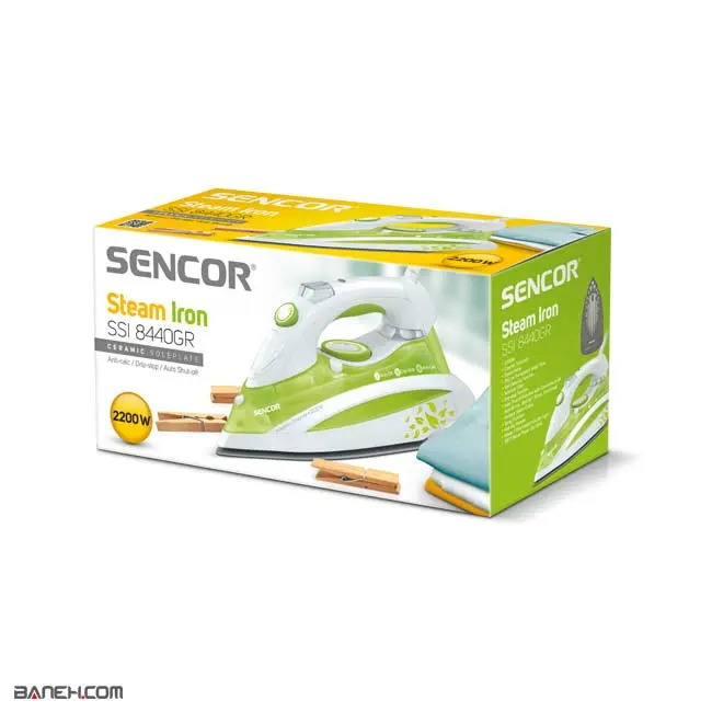 خرید اتو بخار 2200 وات سنکور SSI 8440GR Sencor Steam Iron
