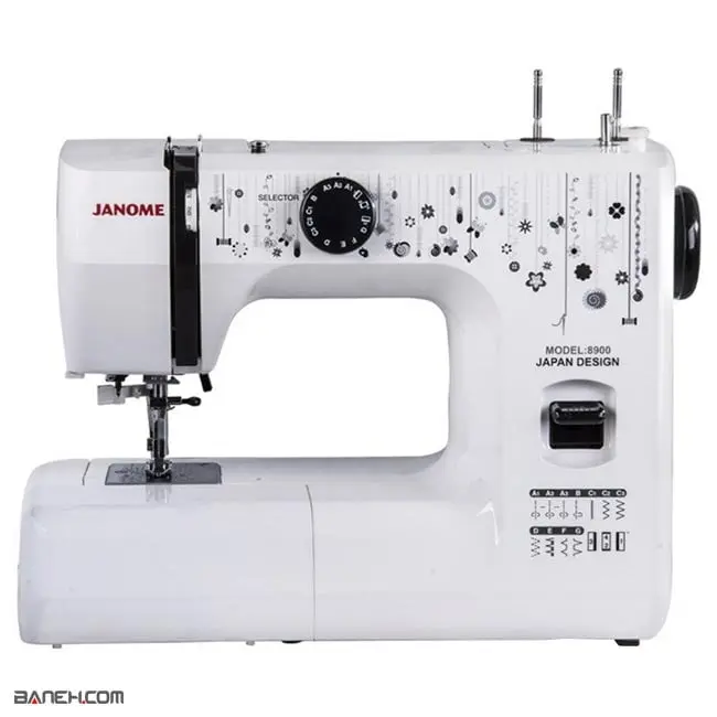 چرخ خیاطی و گلدوزی ژانومه 8900 Janome