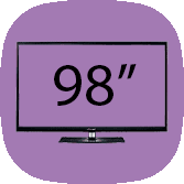 دسته‌بندی تلویزیون 98 اینچ