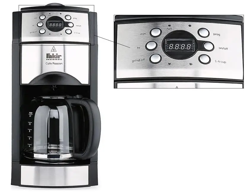 قهوه ساز فکر 1000 وات Cafe Passion Fakir Coffee Maker