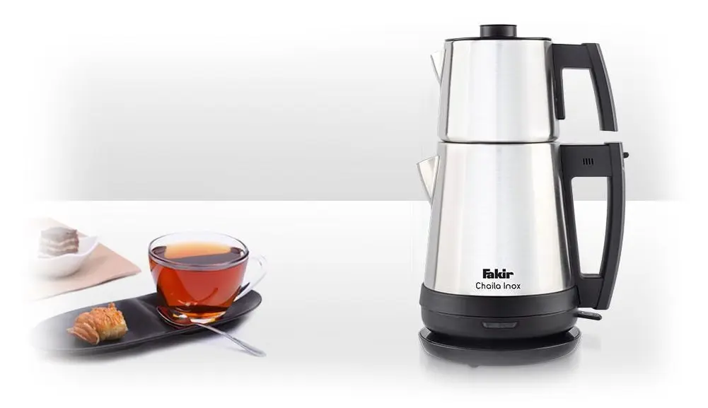 Chaila چای ساز فکر 1650 وات Chaila Inox Fakir Tea Maker