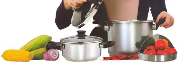 DL1030 5 .jpg زودپز استیل دلمونتی 6 لیتری DL1030A Delmonti Pressure Cooker