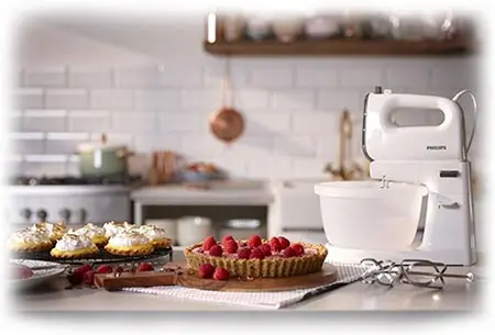 HR3745 2 .jpg همزن برقی فیلیپس 450 وات HR3745 Philips Mixer