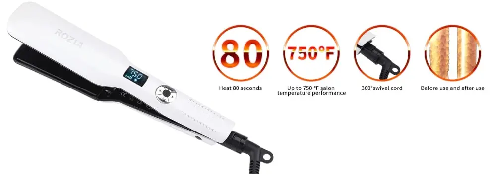 خرید اتو مو روزیا HR749 Rozia Hair Straightener
