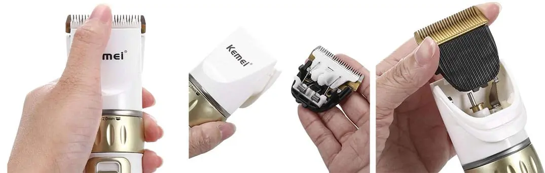 KM 1817 8 .jpg ماشین اصلاح سر و صورت کیمی KM-1817 Kemei Hair Trimmer