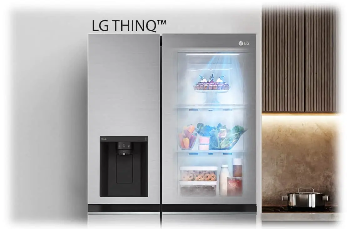 LG GCL 287GVL 13 .jpg یخچال ساید ال جی L287 ا ۳۰ فوت سفید نقره
