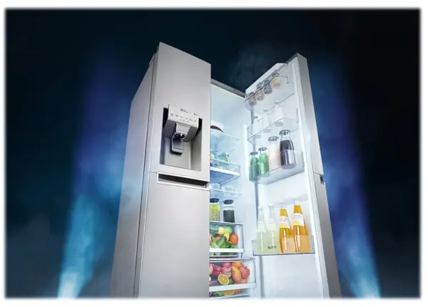 LG GR J337 13 .jpg یخچال ال جی ساید بای ساید GR-J337 بنتلی 34 فوت یخساز دور این دور