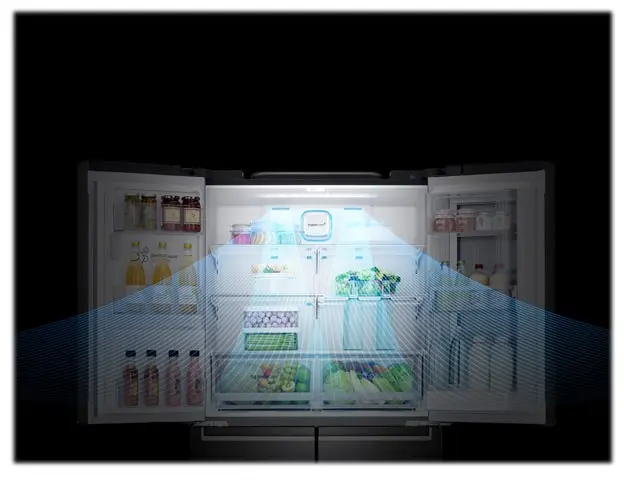 3 یخچال ساید بای ساید ال جی X274 اینستاویو 32 فوت دور این دور یخساز LG X 274 20 .jpg یخچال ساید بای ساید ال جی X274 اینستاویو 32 فوت دور این دور یخساز