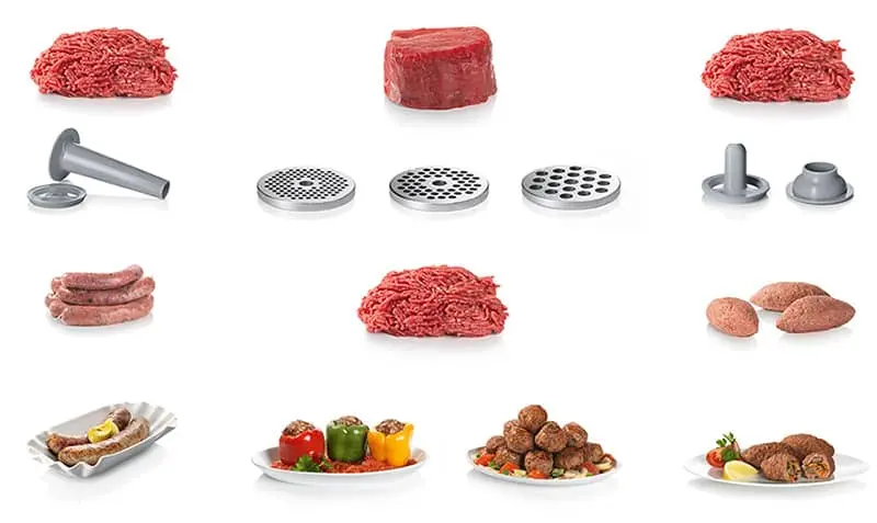 MFW66020 9 .jpg چرخ گوشت بوش 1800 وات MFW66020 Bosch Meat Grinder