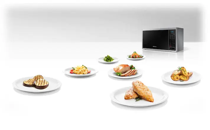 مایکروویو سامسونگ 40 لیتر 1500 وات گریل Samsung MS40J5133AT
