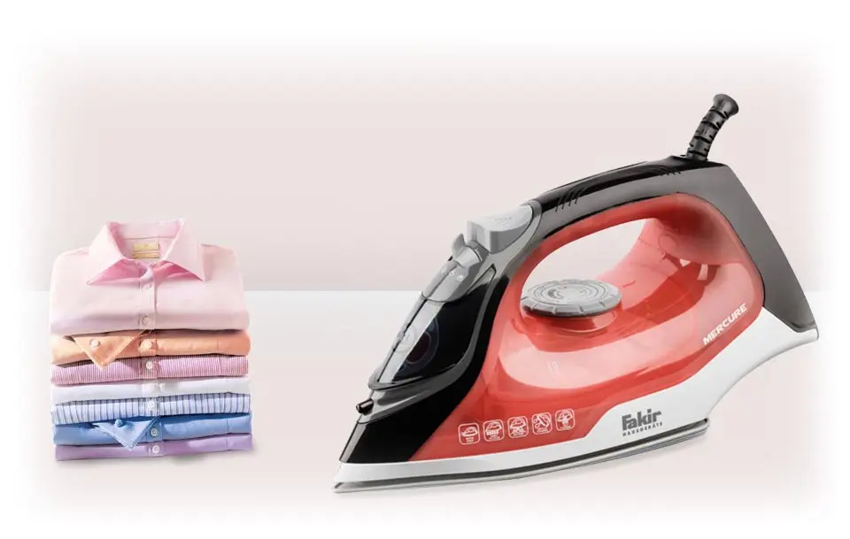 Mercure 6 .jpg اتو بخار فکر 2200 وات Mercure Fakir Steam Iron