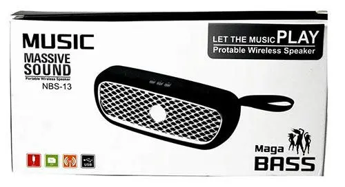 اسپیکر بلوتوثی قابل حمل NBS-13 Maga Bass Sound
