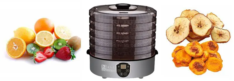 NS 1161.8.jpg میوه خشک کن دیجیتالی ناسا 350 وات NS-1161 NASA Fruit Dryer